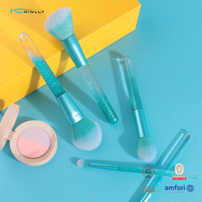 Kolorowe szczotki do makijażu 5PCS