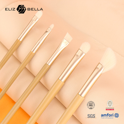 11 Pieces Nice Wooden Handle Beauty Makeup Brush Tools,Aluminium Ferrule Kosmetyczne szczotki,Syntetyczne szczotki do włosów zestawy