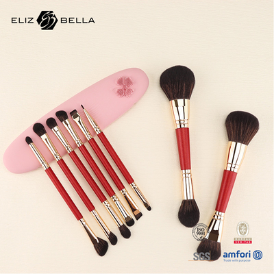 Private Logo Branding Option Make-up Brush Collection Wykonany z aluminium