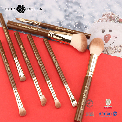 Zestaw szczotki do makijażu podróżnego używany z BLUSHER, CONCEALER, ołówkiem do brwi, Eyeliner, Zamówienia OEM / ODM mile widziane