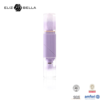 2 w 1 Design Wyciągalna szczotka Miękka Trwała Odpowiedzialnie Wykonana 100% Wegan Nylon Szczotki do makijażu włosów do salonu/dom/podarunek