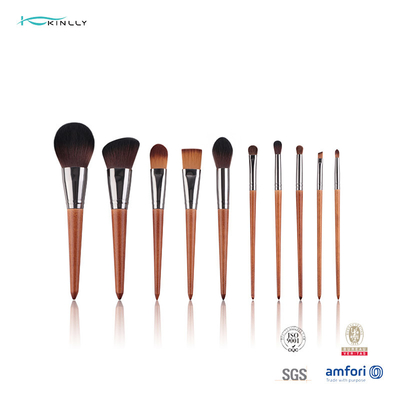 Premium syntetyczne profesjonalne pędzle do makijażu 11 szt. Kabuki Foundation Blending Brush