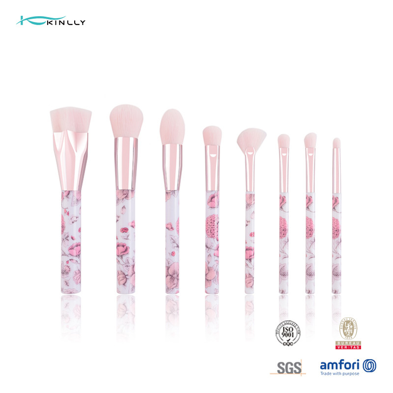 Zestaw pędzli do makijażu kosmetycznego Premium Cruelty Free 8 sztuk do podkładu Blending Blush Concealer
